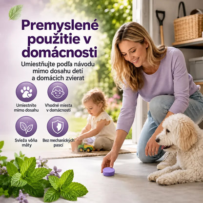 Prírodné voňavé odpudzovacie puky – ochrana proti škodcom pre dom, garáž a exteriér