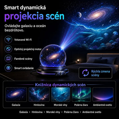 🌌🔮 Topacme® Projektor nočného svetla