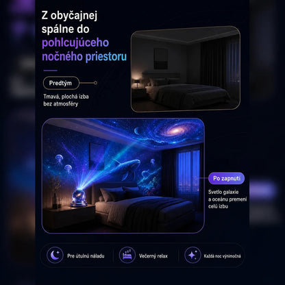 🌌🔮 Topacme® Projektor nočného svetla