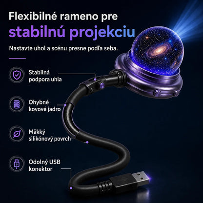 🌌🔮 Topacme® Projektor nočného svetla