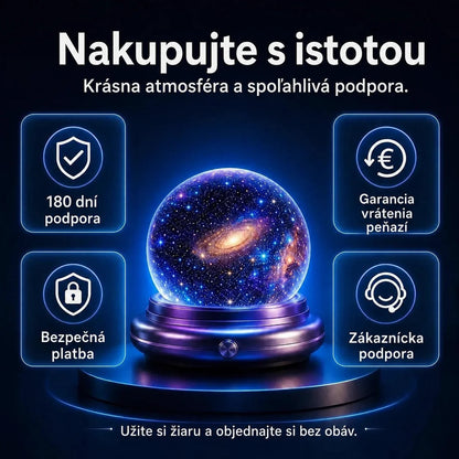 🌌🔮 Topacme® Projektor nočného svetla